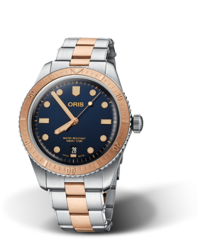 Oris Divers 65 01 733 7707 4355-07 8 20 17 Blue 40.00 mm Automatic