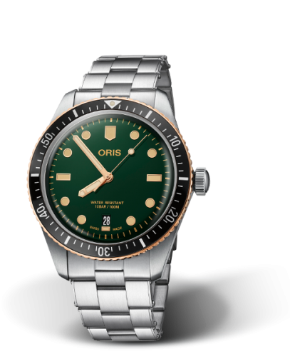 Oris Divers 65 01 733 7707 4357-07 8 20 18 Green 40.00 mm Automatic