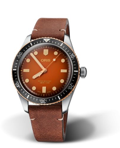 Oris Divers 65 01 733 7707 4386-Set Brown 40.00 mm Automatic