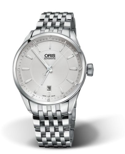 Oris Artix 01 733 7713 4031-07 8 19 80 Silver 39.00 mm Automatic