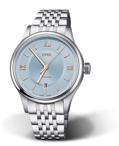 Oris Classic 01 733 7719 4015-07 8 20 10 Blue 42.00 mm Automatic