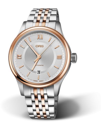 Oris Classic 01 733 7719 4371-07 8 20 12 Silver 42.00 mm Automatic