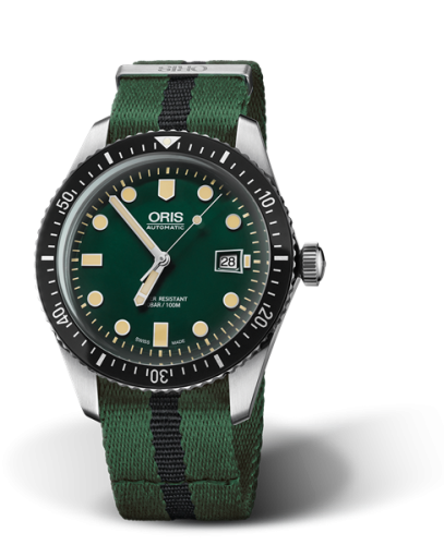 Oris Divers 65 01 733 7720 4057-07 5 21 25FC Green 42.00 mm Automatic