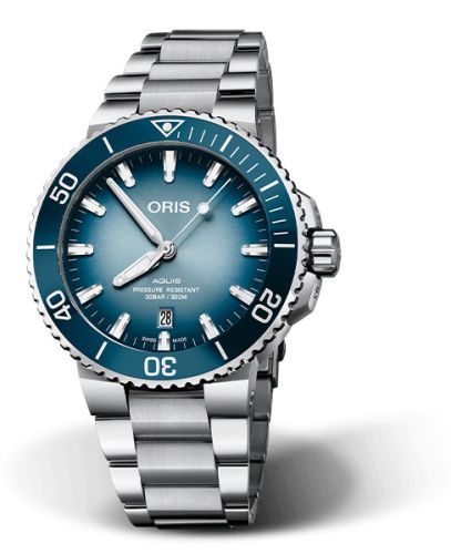 Oris Aquis 01 733 7730 4175-Set Blue 43.50 mm Automatic