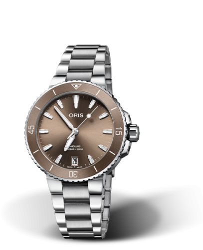 Oris Aquis 01 733 7731 4156-07 8 18 05P Brown 36.50 mm Automatic