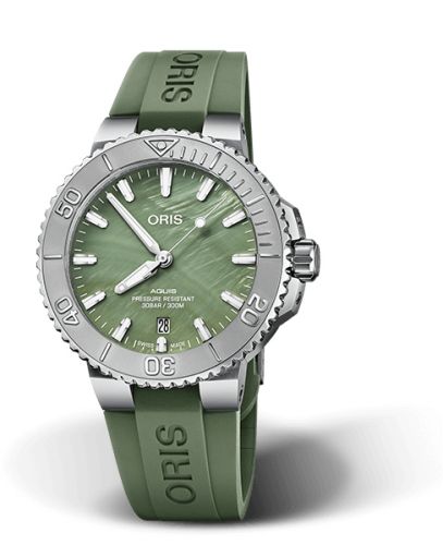 Oris Aquis 01 733 7766 4187-Set Green 41.50 mm Automatic