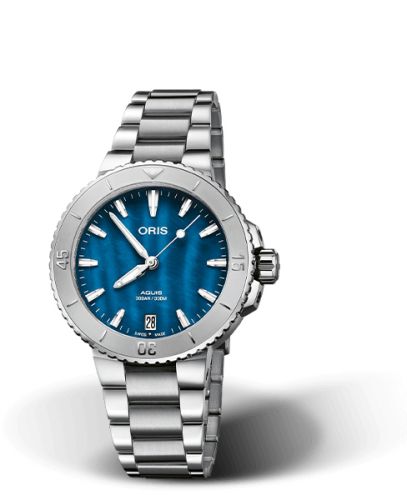 Oris Aquis 01 733 7770 4155-07 8 18 05P Blue 36.50 mm Automatic