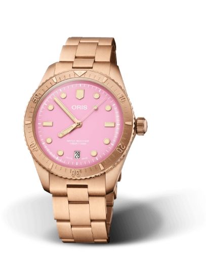 Oris Divers 65 01 733 7771 3158-07 8 19 15 Pink 38.00 mm Automatic
