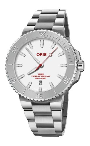 Oris Aquis 01 733 7789 4111-Set White 43.50 mm Automatic