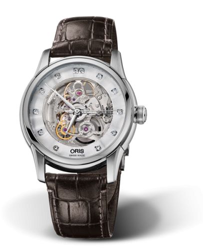 Oris Artelier 01 734 7670 4019-07 5 21 70FC Silver 40.00 mm Automatic