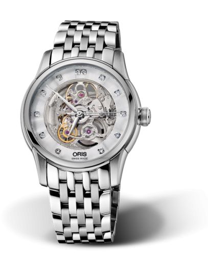 Oris Artelier 01 734 7670 4019-07 8 21 77 Silver 40.00 mm Automatic