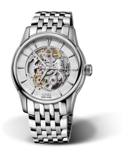 Oris Artelier 01 734 7670 4051-07 8 21 77 Silver 40.00 mm Automatic