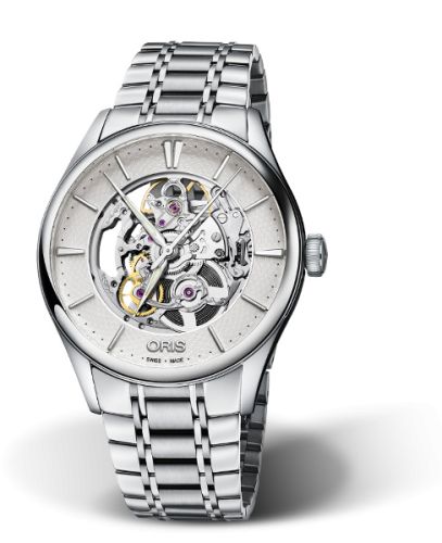 Oris Artelier 01 734 7721 4051-07 8 21 88 Silver 40.00 mm Automatic