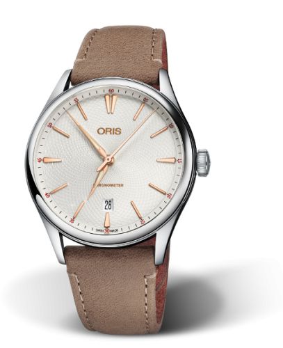 Oris Artelier 01 737 7721 4031-07 5 21 32FC Silver 40.00 mm Automatic