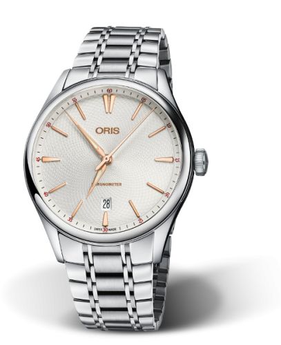Oris Artelier 01 737 7721 4031-07 8 21 88 Silver 40.00 mm Automatic
