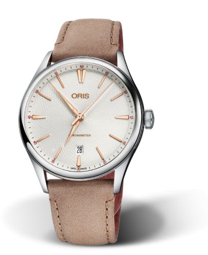 Oris Artelier 01 737 7721 4044-07 5 21 33FC Silver 40.00 mm Automatic