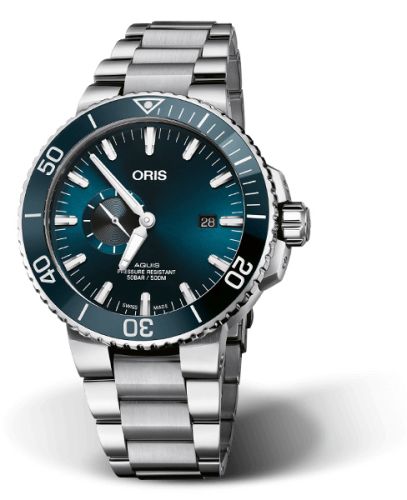 Oris Aquis 01 743 7733 4155-07 8 24 05PEB Blue 45.50 mm Automatic