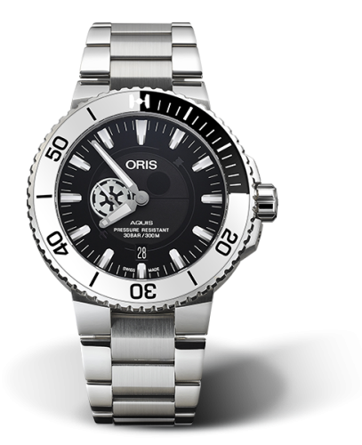 Oris Aquis 01 743 7734 4184-Set MB Black 43.50 mm Automatic