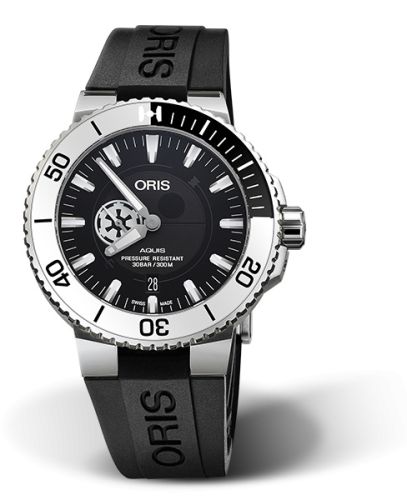 Oris Aquis 01 743 7734 4184-Set RS Black 43.50 mm Automatic