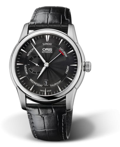 Oris Artelier 01 745 7666 4054-07 1 23 74FC Black 44.00 mm Automatic