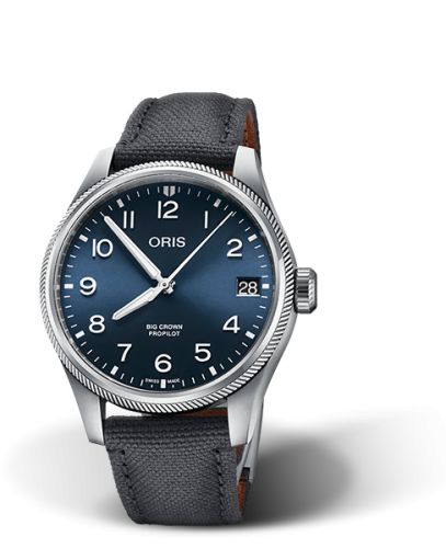 Oris ProPilot 01 751 7761 4065-07 3 20 05LC Blue 41.00 mm Automatic