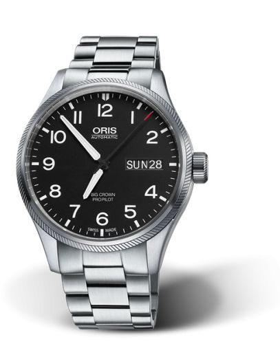 Oris ProPilot 01 752 7698 4164-07 8 22 19 Black 45.00 mm Automatic