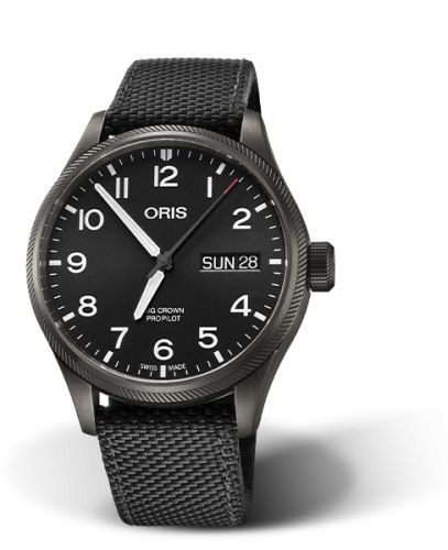 Oris ProPilot 01 752 7698 4264-07 5 22 15GFC Black 45.00 mm Automatic