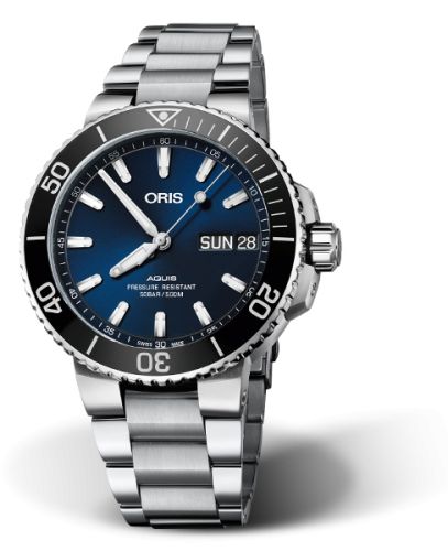 Oris Aquis 01 752 7733 4135-07 8 24 05PEB Blue 45.50 mm Automatic
