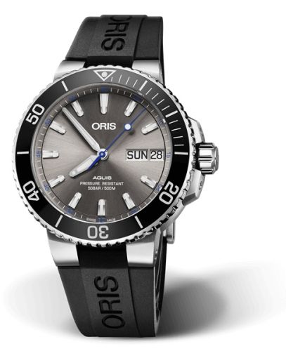 Oris Aquis 01 752 7733 4183-Set RS Grey 45.50 mm Automatic