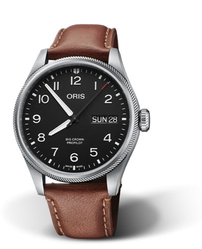 Oris ProPilot 01 752 7760 4164-07 5 22 07LC Black 44.00 mm Automatic