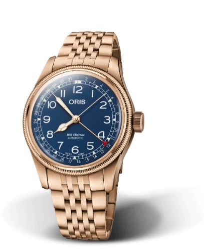 Oris Big Crown 01 754 7741 3165-07 8 20 01 Blue 40.00 mm Automatic