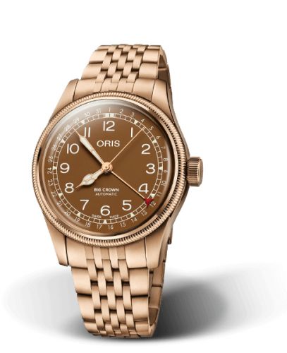Oris Big Crown 01 754 7741 3166-07 8 20 01 Brown 40.00 mm Automatic