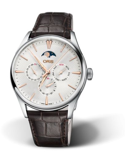 Oris Artelier 01 781 7729 4031-07 5 21 65FC Silver 40.00 mm Automatic