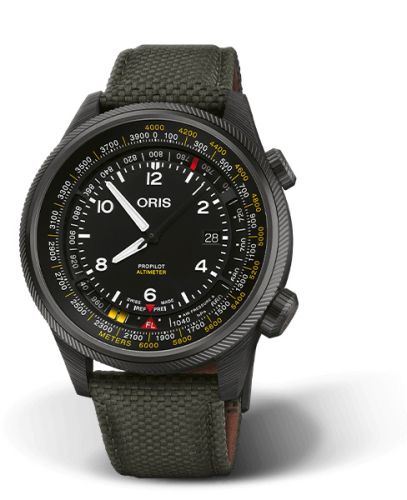 Oris ProPilot 01 793 7775 8764-Set Black 47.00 mm Automatic