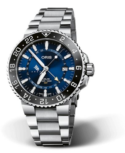 Oris Aquis 01 798 7754 4115-Set Blue 43.50 mm Automatic