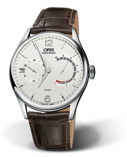 Oris Artelier 01 111 7700 4031-Set 1 23 73FC Silver 43.00 mm Handwound