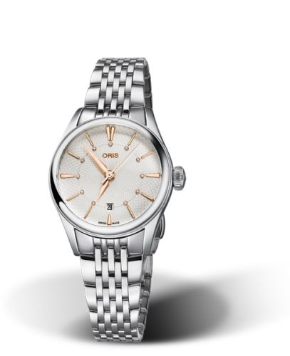 Oris Artelier 01 561 7722 4031-07 8 14 79 Silver 28.00 mm Automatic