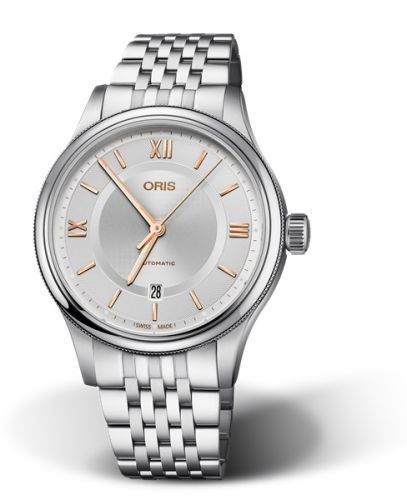 Oris Classic 01 733 7719 4071-07 8 20 10 Silver 42.00 mm Automatic