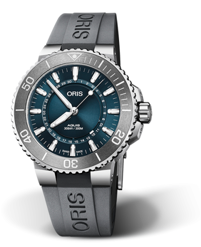 Oris Aquis 01 733 7730 4125-Set RS Blue 43.50 mm Automatic