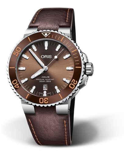 Oris Aquis 01 733 7730 4152-07 5 24 12EB Brown 43.50 mm Automatic