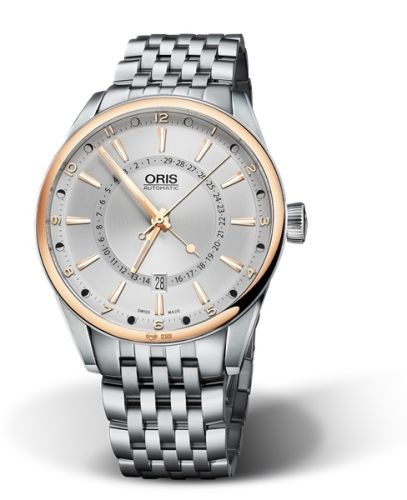 Oris Artix 01 761 7691 6331-07 8 21 80 Silver 42.00 mm Automatic
