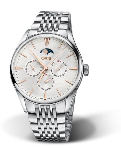 Oris Artelier 01 781 7729 4031-07 8 21 79 Silver 40.00 mm Automatic