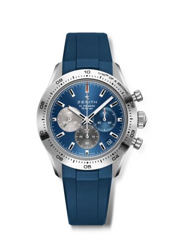 Zenith Chronomaster Sport 03.3114.3600/51.R950 Blue 41.00 mm Automatic