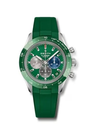 Zenith Chronomaster Sport 03.3119.3600/56.R952 Green 41.00 mm Automatic