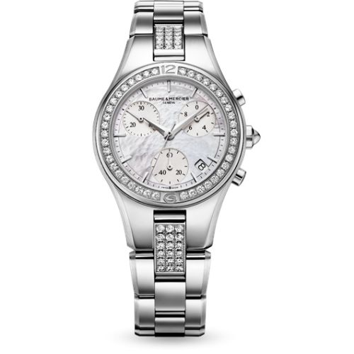 Baume & Mercier Linea 10017 White  Quartz