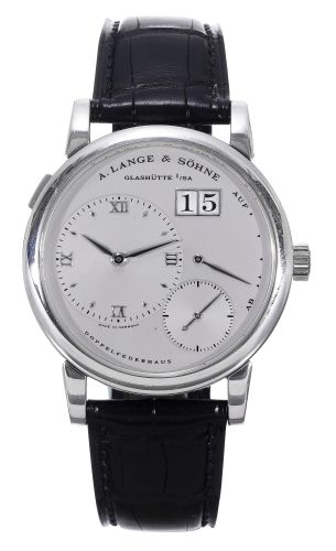 A. Lange & Sohne Lange 1 101.005 Silver 38.50 mm Handwound