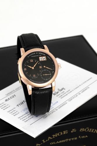 A. Lange & Sohne Lange 1 101.031 Black 38.50 mm Handwound