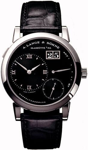 A. Lange & Sohne Lange 1 101.035 Black 38.50 mm Handwound