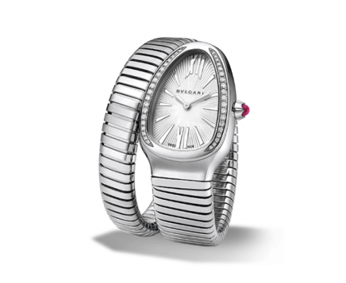 Bulgari Serpenti 101816 Silver 35.00 mm Quartz