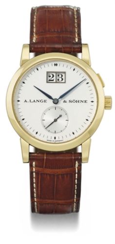 A. Lange & Sohne Saxonia 102.002 Silver 33.90 mm Handwound